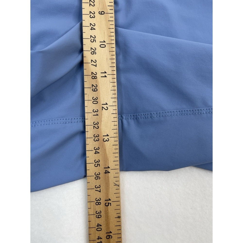 Wolaco Performance Shorts Men's Light Blue Stretch Workout Elastic Waist XL EUC - Picture 5 of 7